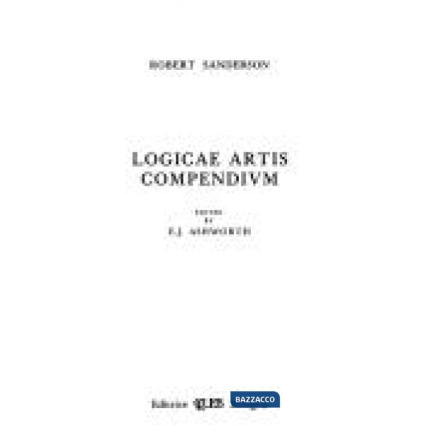 Logicae artis compendium (Oxford, 1618)