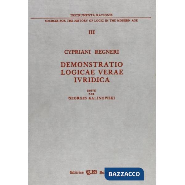 Demonstratio logicae verae iuridica (Leida, 1638)