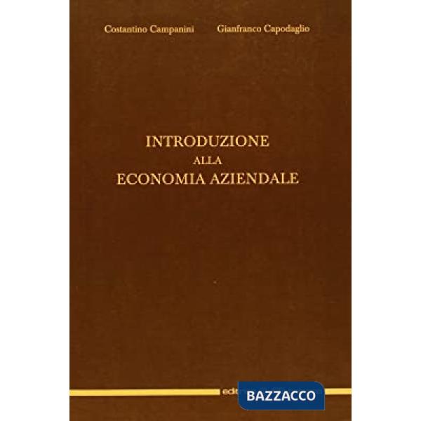Introduzione all'economia aziendale