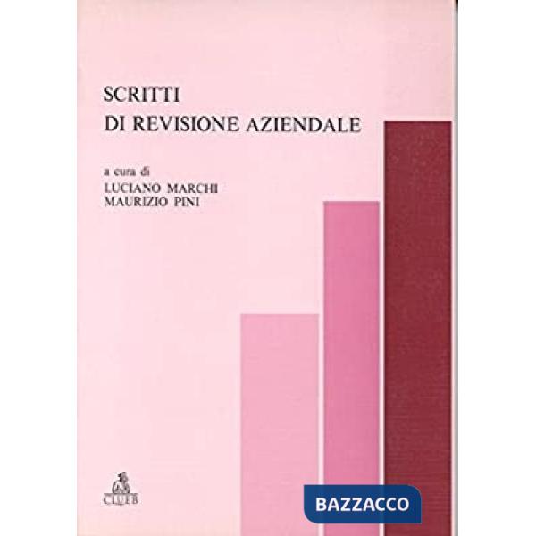 Scritti di revisione aziendale