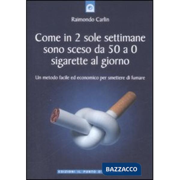 Come in due sole settimane sono sceso da 50 a 0 sigarette al giorno. Un metodo f