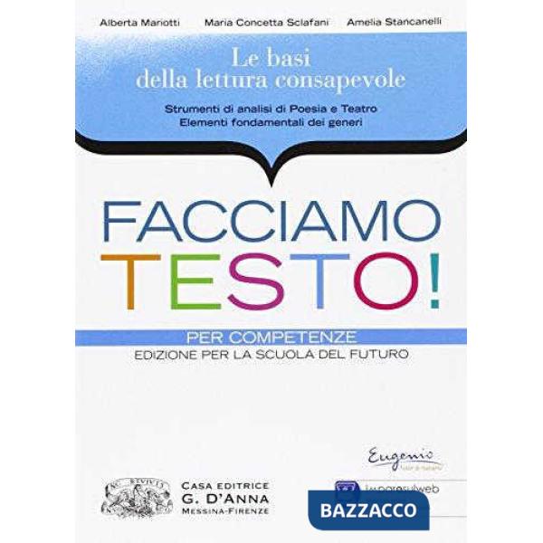 FACCIAMO TESTO POESIA + TEATRO