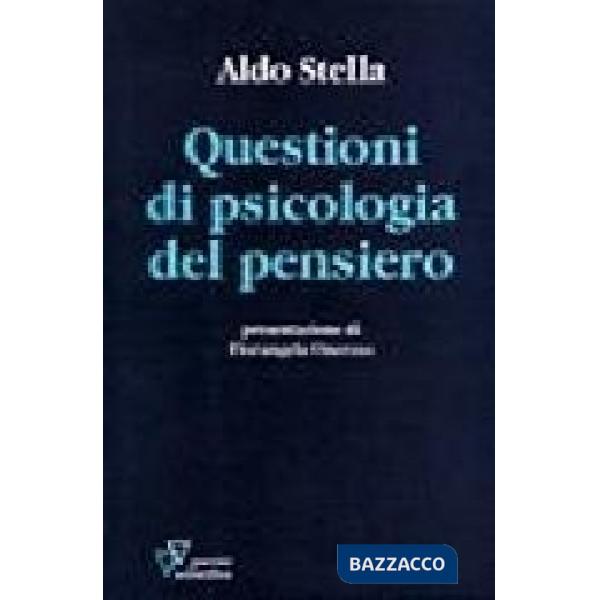 Questioni di psicologia del pensiero