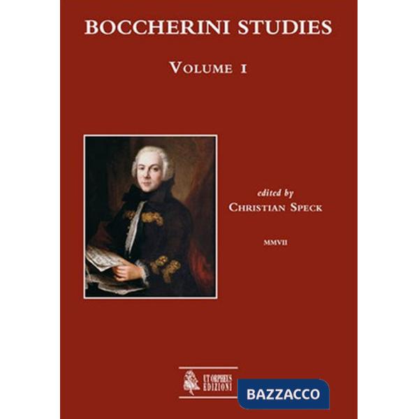 Boccherini studies. Vol. 1