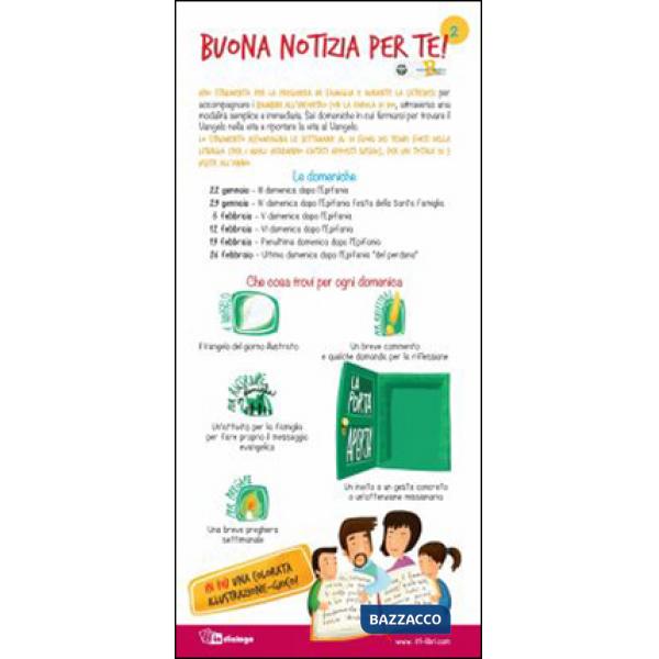 Buona notizia per te! 2. 6 domeniche per 25 ragazzi