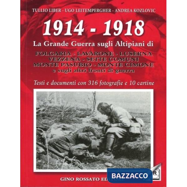 1914-1918. La grande guerra sugli altipiani di Folgaria, Lavarone, Luserna, Vezzena, Sette Comuni, M. Pasubio, M. Cimone e sugli