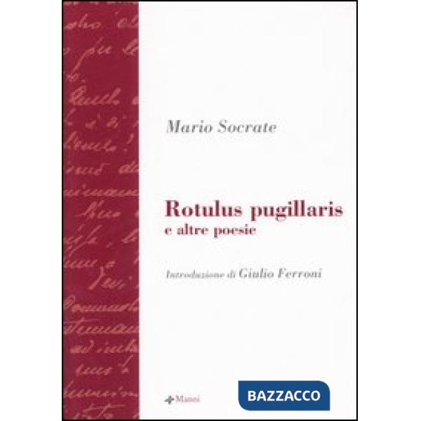 Rotulus pugillaris e altre poesie