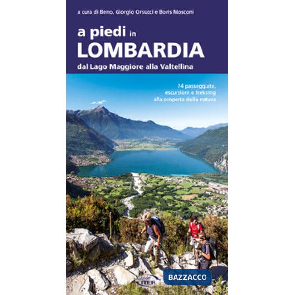 A piedi in Lombardia. Dal Lago Maggiore alla Valtellina. 74 passeggiate, escursi