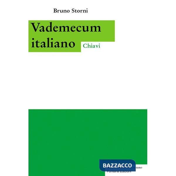 Vademecum italiano. Chiavi