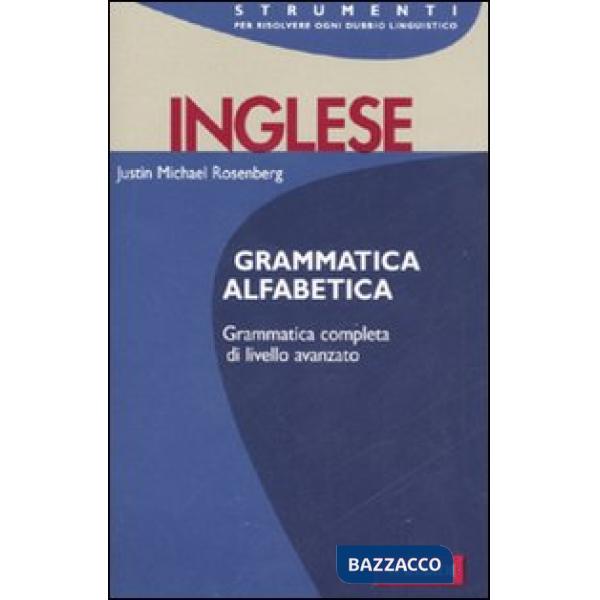Inglese. Grammmatica alfabetica