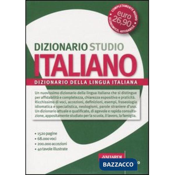 Dizionario studio italiano. Dizionario della lingua italiana