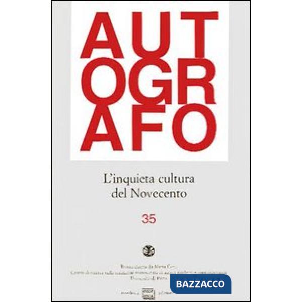 Inquieta cultura del Novecento (L')