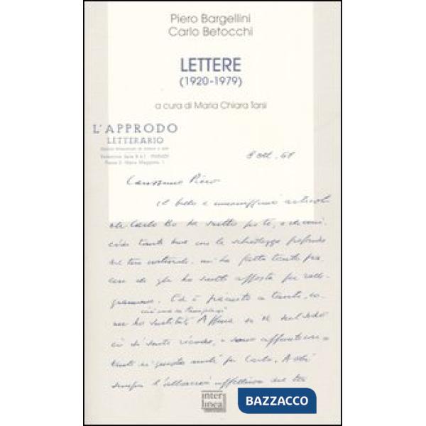 Lettere (1920-1979)