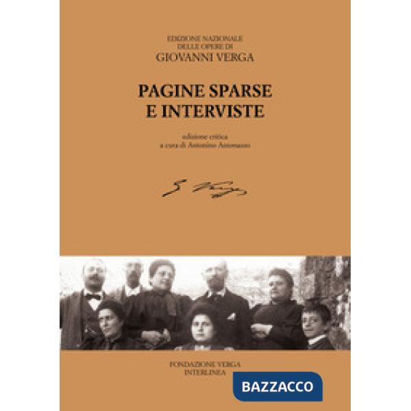 Pagine sparse e interviste
