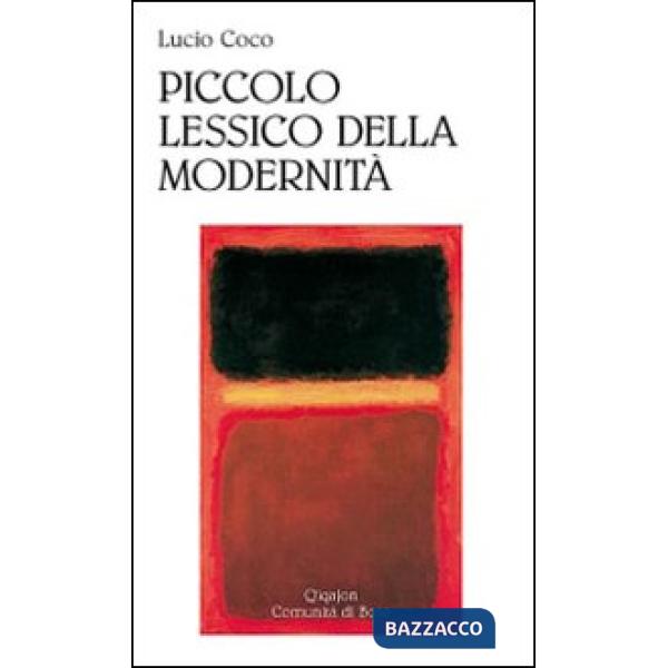 Piccolo lessico della modernità