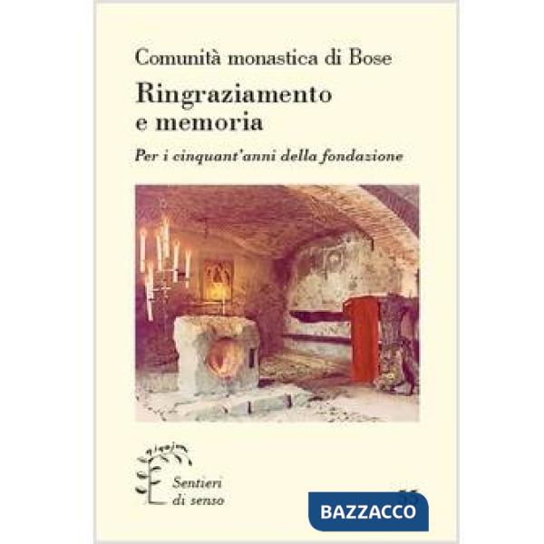 Ringraziamento e memoria