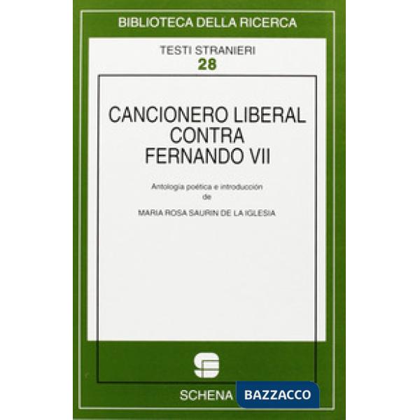 Cancionero liberal contra Fernando VII