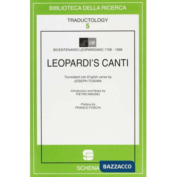 Leopardi's Canti