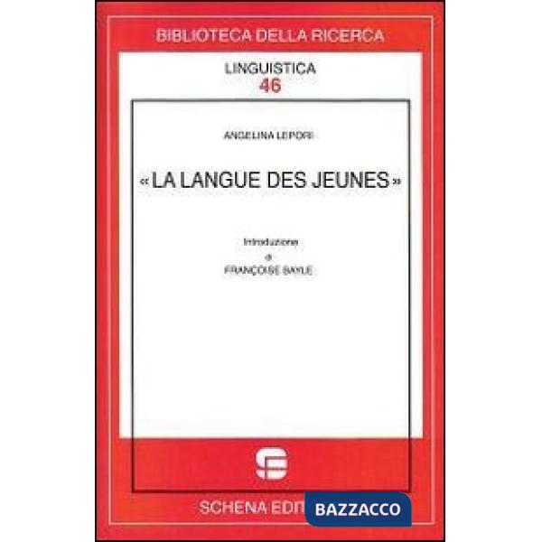 Langue des junes. Ediz. bilingue (La)