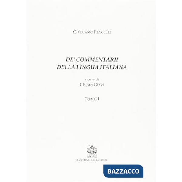 De' commentari della lingua italiana