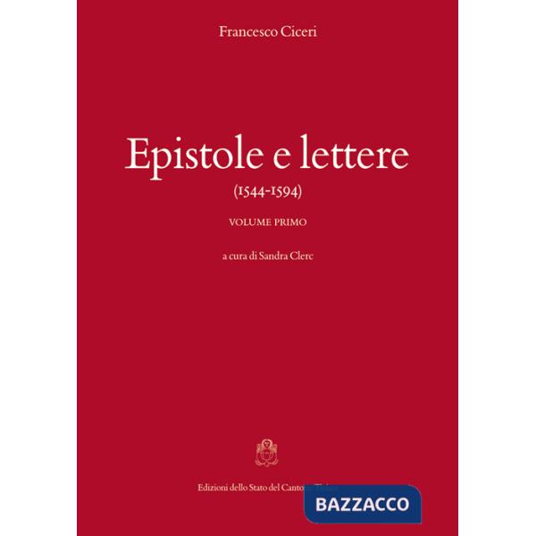 Epistole e lettere (1544-1594)