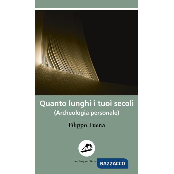 Quanto lunghi i tuoi secoli. (Archeologia personale)