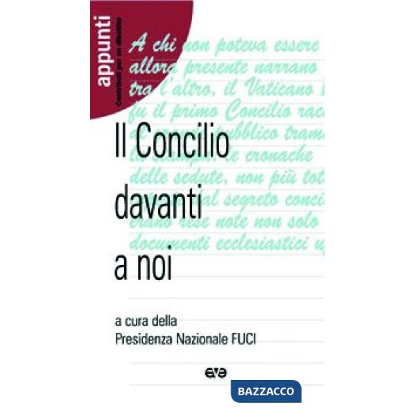 Concilio davanti a noi (Il)