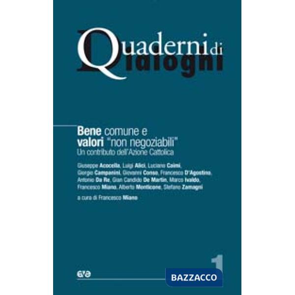 Bene comune e valori "non negoziabili". Un contributo dell'Azione Cattolica