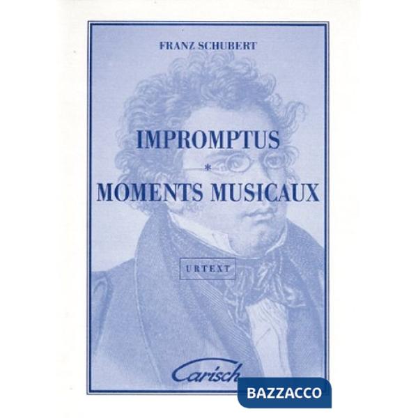 Impromptus OP. 90, 142 Moments musicaux OP.94 (spartiti musicali per pianoforte)