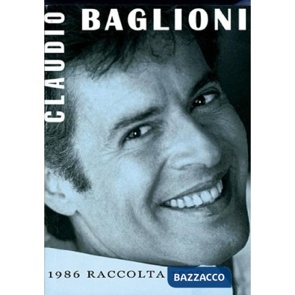 Claudio Bagioni, Raccolta 1986-1998 (spartiti musicali)