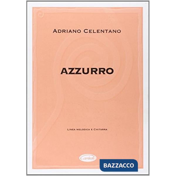Celentano Adriano, Azzurro (spartiti musicali)
