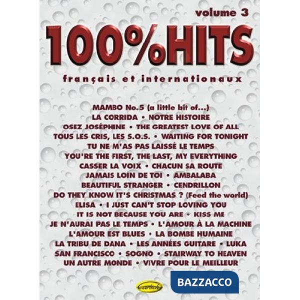 100% hits. Spartito. Vol. 3