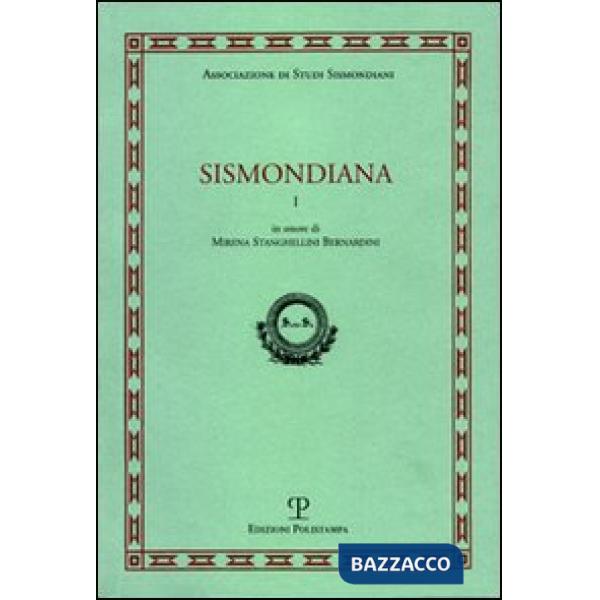 Sismondiana. Vol. 1