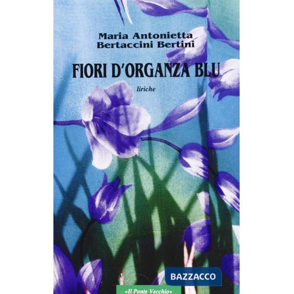 Fiori d'organza blu