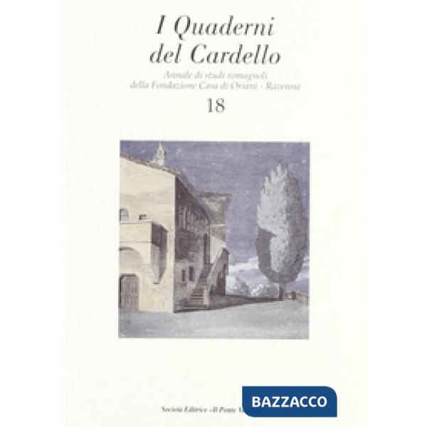 Quaderni del cardello (I). Vol. 18