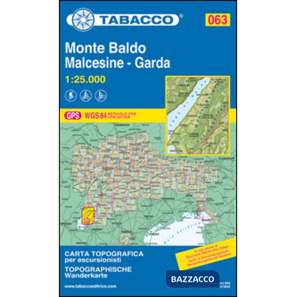 Monte Baldo - Malcesine - Garda 1:25.000