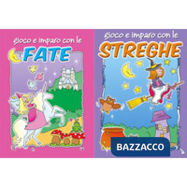 Gioco e imparo con i pirati-Gioco e imparo con le streghe-Gioco e imparo con i c