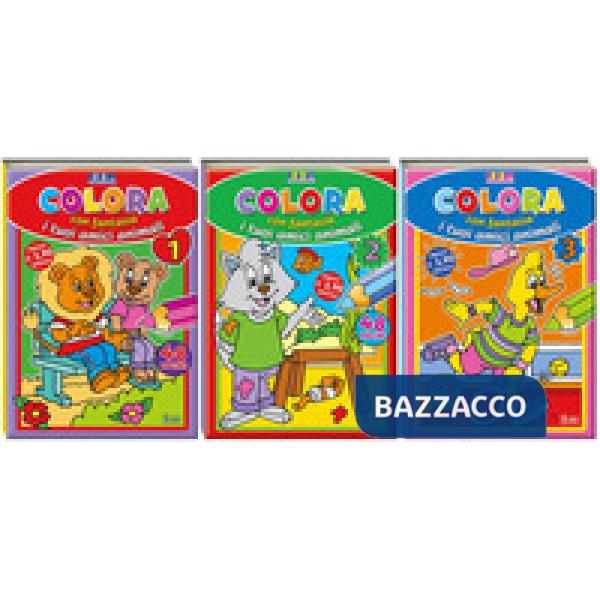 Colora con fantasia i tuoi amici animali. Ediz. illustrata