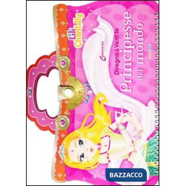 Disegna e vesti le principesse del mondo. Con adesivi. Ediz. illustrata