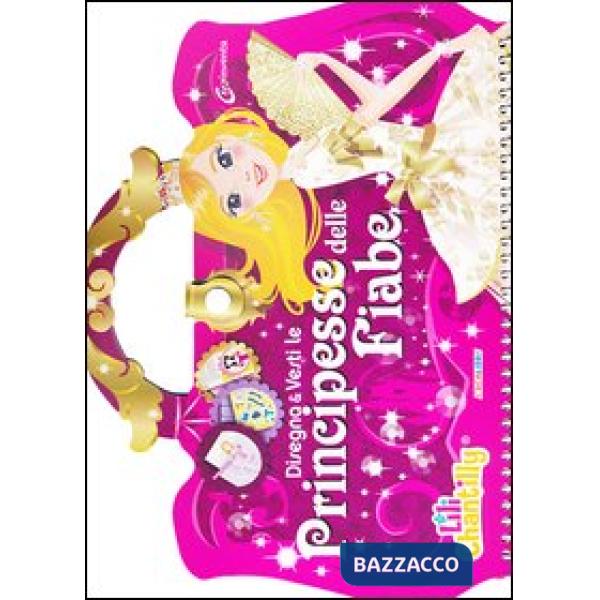 Disegna e vesti le principesse delle fiabe. Con adesivi. Ediz. illustrata