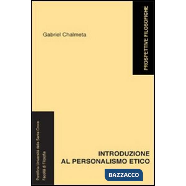 Introduzione al personalismo etico