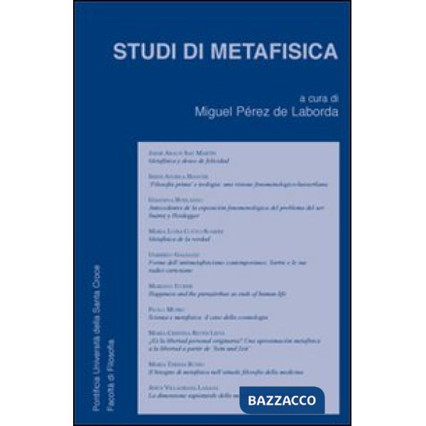 Studi di metafisica