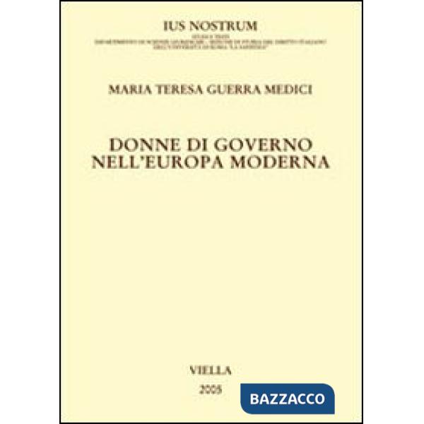 Donne di governo nell'Europa moderna