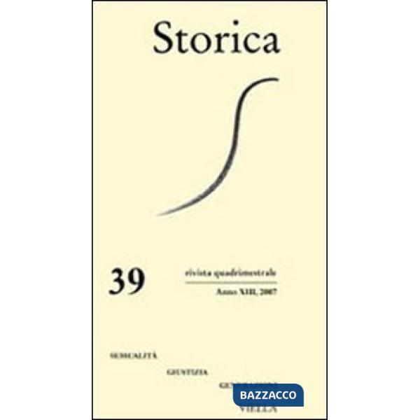 Storica (2007). Vol. 39