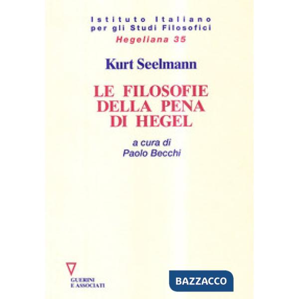 Filosofie della pena di Hegel (Le)