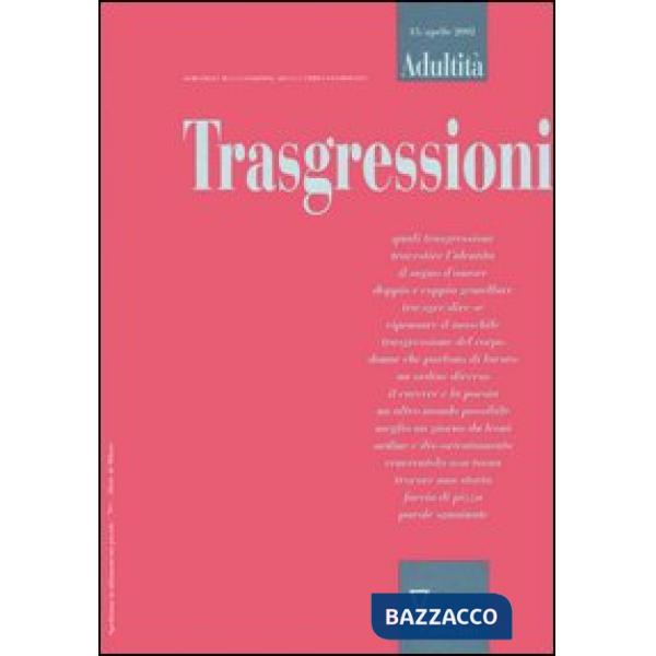 Adultità. Vol. 15: Trasgressioni