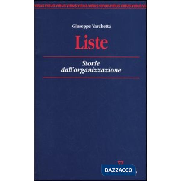 Liste. Storie dall'organizzazione