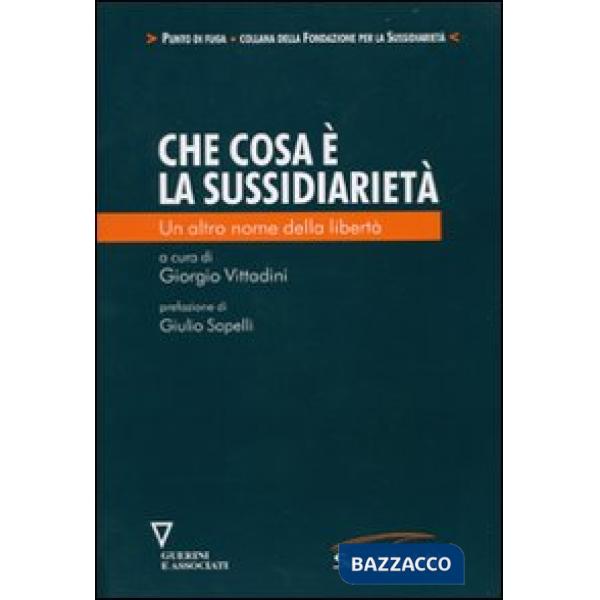 Che cos'è la sussidiarietà. Un altro nome della libertà