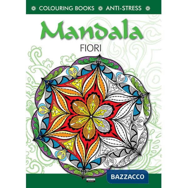 Mandala di fiori. Antistress