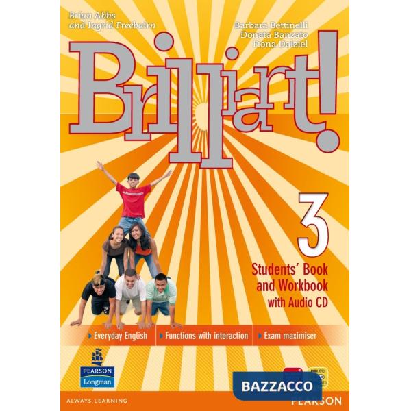 BRILLIANT! 3 ED. LEGGERA + CDA + DVD